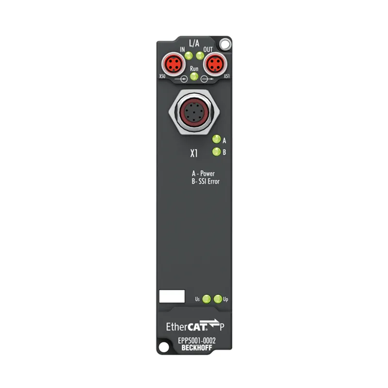 EtherCAT P Box, 1-channel encoder interface, SSI, M12