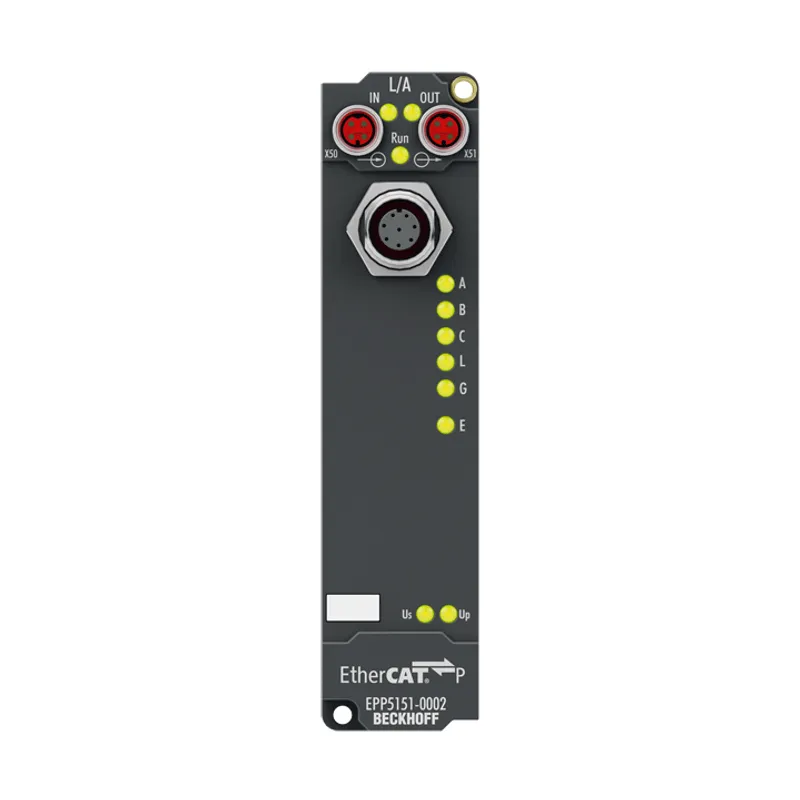 EtherCAT P Box, 1-channel encoder interface, incremental, 24 V DC HTL, 100 kHz, M12