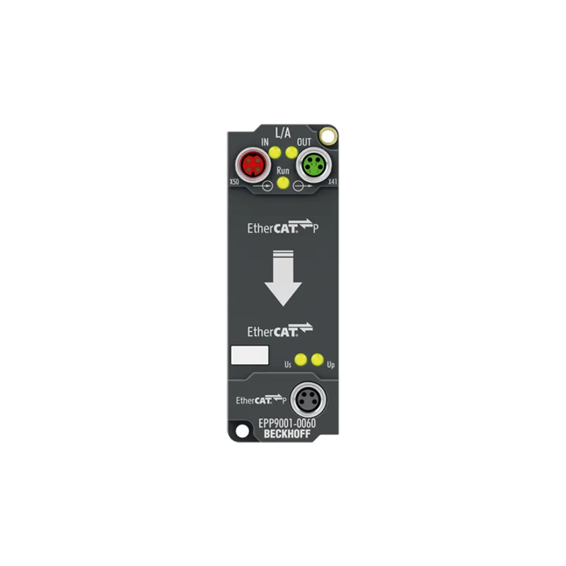 EtherCAT P/EtherCAT connector, with power transmission