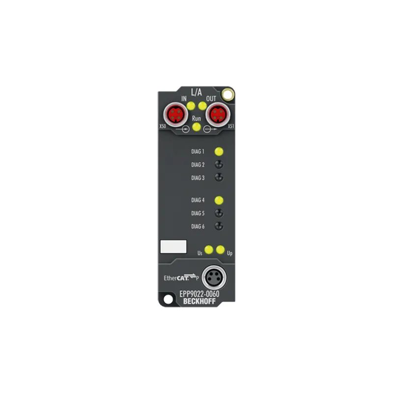 EtherCAT P Box, with voltage diagnostics