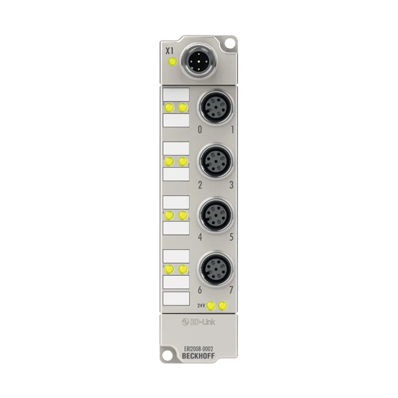 IO-Link box, 8-channel digital output, 24 V DC, 0.5 A, M12, zinc die-cast