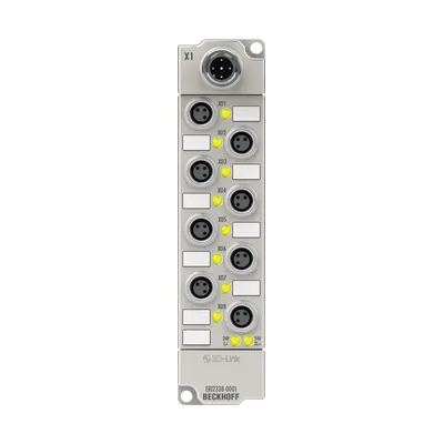 IO-Link box, 8-channel digital combi, 24 V DC, adjustable, 0.5 A, M8, zinc die-cast
