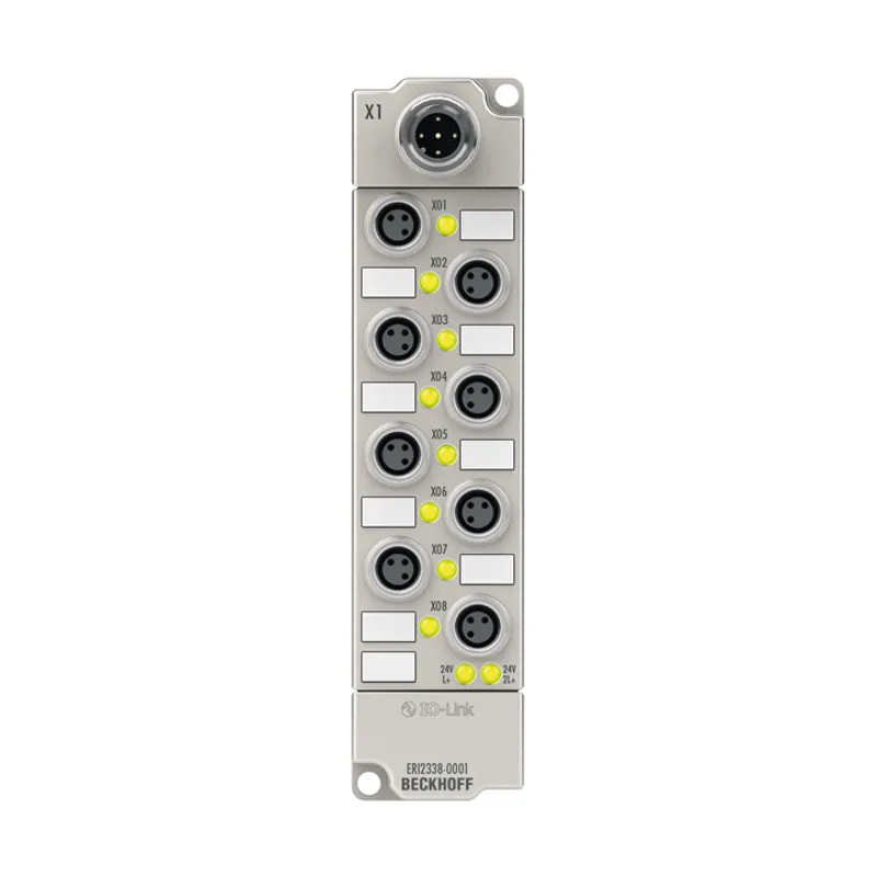 IO-Link box, 8-channel digital combi, 24 V DC, adjustable, 0.5 A, M8, zinc die-cast