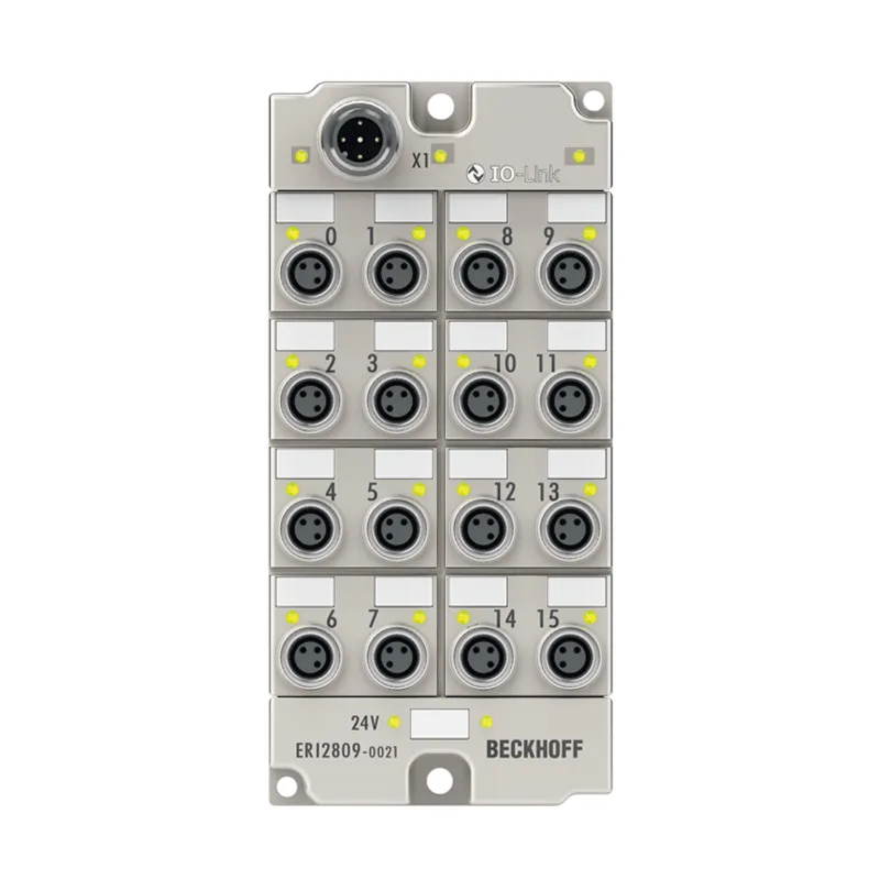 IO-Link box, 16-channel digital output, 24 V DC, 0.5 A, M8, zinc die-cast