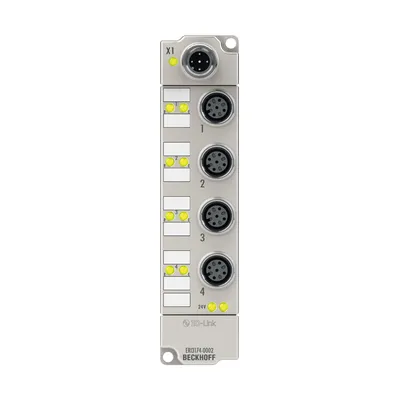 IO-Link box, 4-channel analog input, multi-function, ±10 V, 0/4…20 mA, 16 bit, differential, M12, zinc die-cast