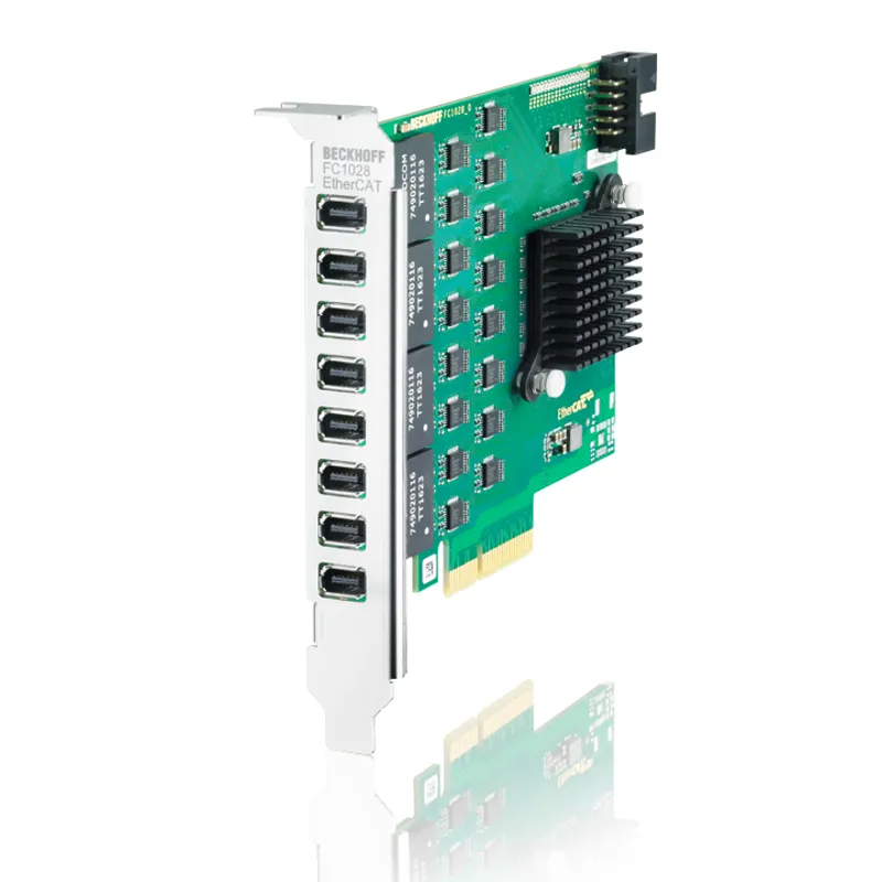 EtherCAT master card, 16 channels, PCIe® x4