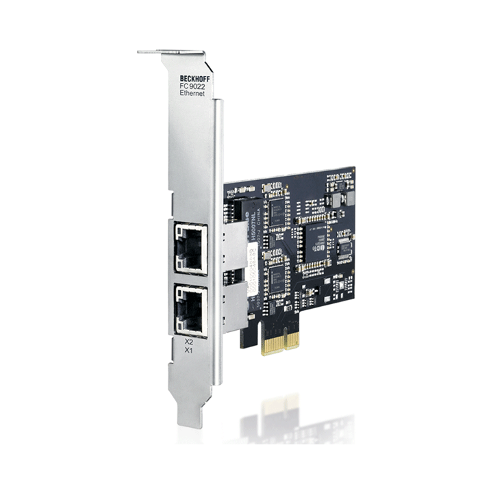 Gigabit Ethernet card, 2 channels, PCIe® x1