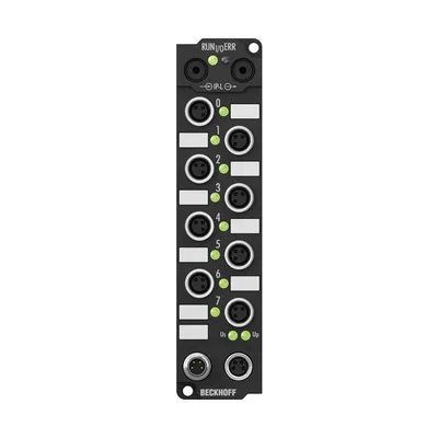 Extension Box, 8-channel digital input, 24 V DC, 0.2 ms, M8