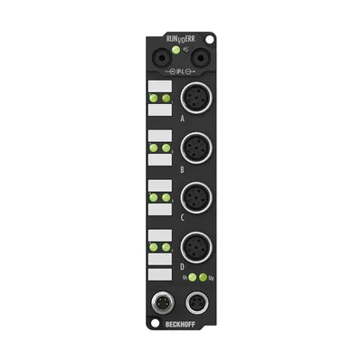 Extension Box, 2-channel digital input, counter, 24 V DC, 100 kHz, M12