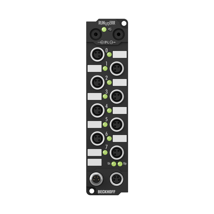 Extension Box, 8-channel digital output, 24 V DC, 2 A, M8