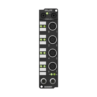 Extension Box, 8-channel digital output, 24 V DC, 2 A (∑ 12 A), M12