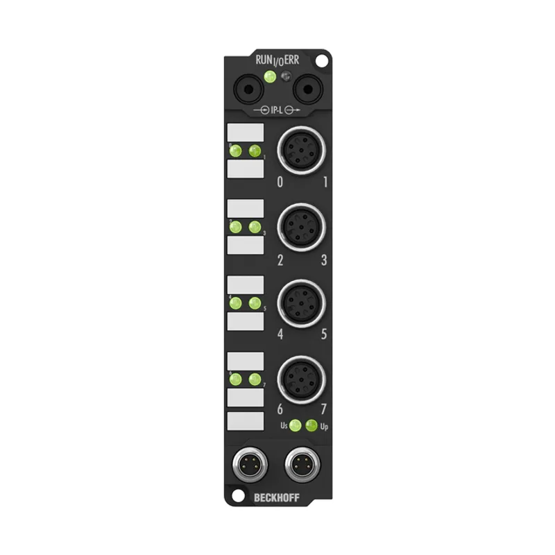 Extension Box, 8-channel digital output, 24 V DC, 2 A (∑ 12 A), M12