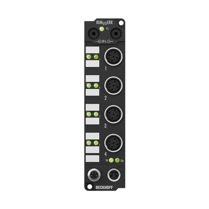 Extension Box, 4-channel analog input, current, 0/4…20 mA, 16 bit, differential, M12