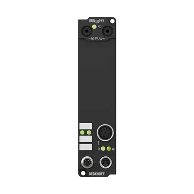 Extension Box, 2-channel communication interface, serial, RS232, M12