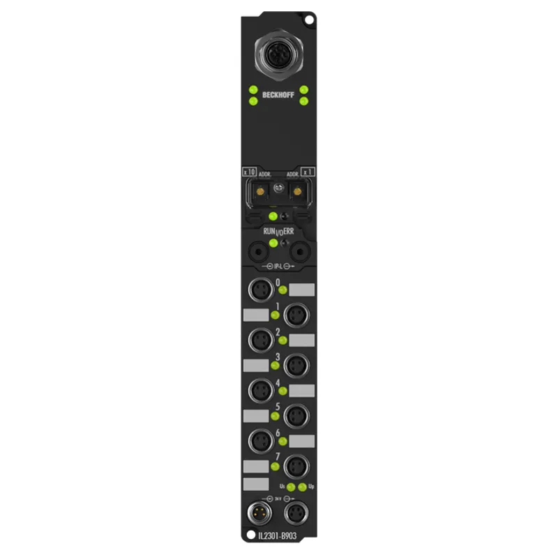 Coupler Box, 4-channel digital input + 4-channel digital output, PROFINET, 24 V DC, 3 ms, 0.5 A, M8