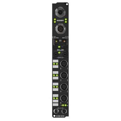 Coupler Box, 4-channel digital input + 4-channel digital output, PROFIBUS, 24 V DC, 3 ms, 0.5 A, M12, integrated T-connector