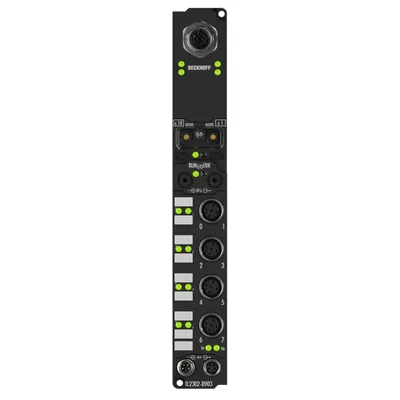 Coupler Box, 4-channel digital input + 4-channel digital output, PROFINET, 24 V DC, 3 ms, 0.5 A, M12
