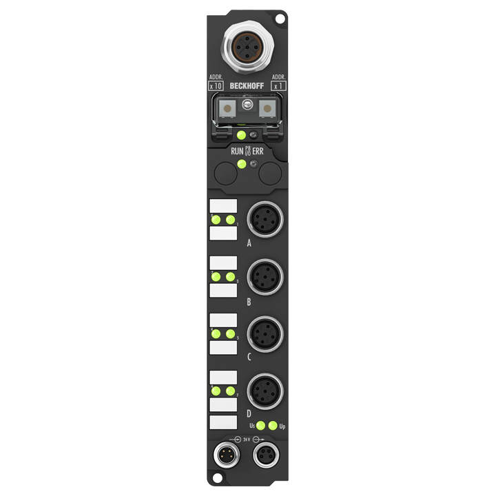 Fieldbus Box, 2-channel digital input, CANopen, counter, 24 V DC, 100 kHz, M12