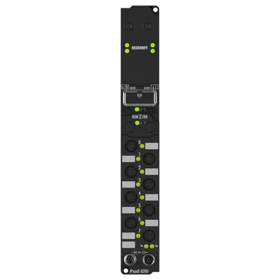 IP2000-B200 Fieldbus Box, 8-channel digital output, Lightbus, 24 V DC, 0.5 A, Ø8