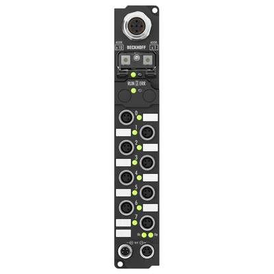 Fieldbus Box, 8-channel digital output, 24 V DC, 0.5 A, M8