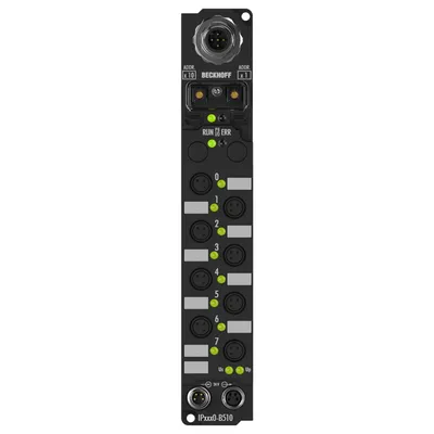 IP2020-B510 Fieldbus Box, 8-channel digital output, CANopen, 24 V DC, 2 A, Ø8