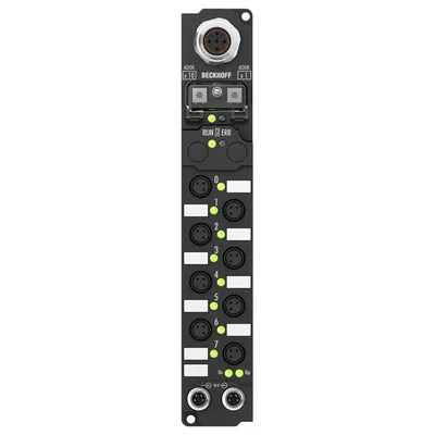 IP2040-B518 Fieldbus Box, 8-channel digital output, 24 V DC, 2 A (∑ 12 A), Ø8 – CANopen