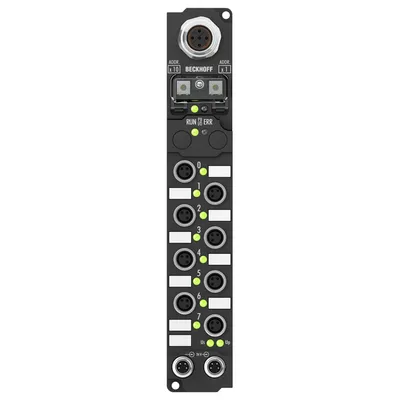 Fieldbus Box, 8-channel digital output, 24 V DC, 2 A (∑ 12 A), M8