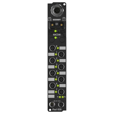 Fieldbus Box, 4-channel digital input + 4-channel digital output, DeviceNet®, 24 V DC, 0.2 ms, 0.5 A, M8