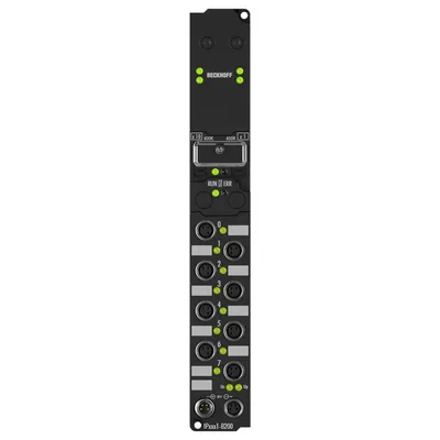 IP2331-B200 Fieldbus Box, 4-channel digital input + 4-channel digital output, Lightbus, 24 V DC, 0.2 ms, 2 A, M8