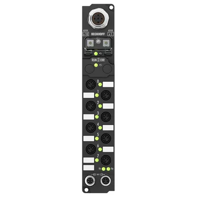 IP2400-B510 Fieldbus Box, 8-channel digital input + 8-channel digital output, 24 V DC, 3 ms, 0.5 A, Ø8 – CANopen