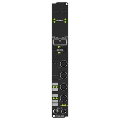 IP2512-B200 Fieldbus Box, 2-channel PWM output, Lightbus, 24 V DC, 2.5 A, M12