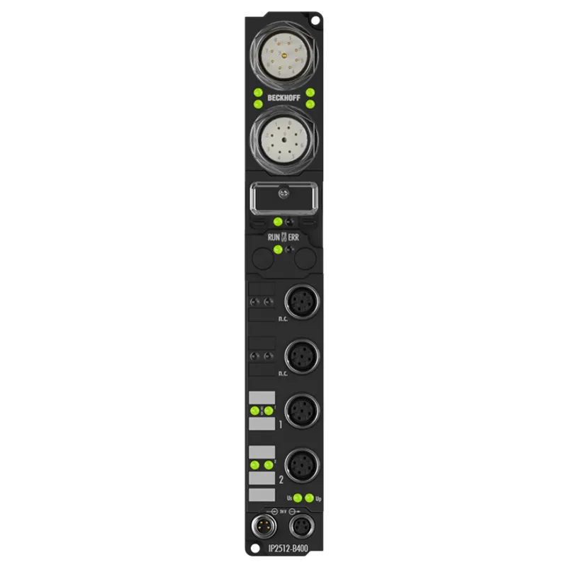 IP2512-B400 Fieldbus Box, 2-channel PWM output, Interbus, 24 V DC, 2.5 A, M12