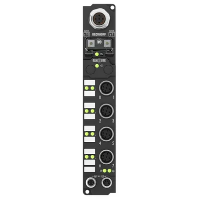 Fieldbus Box, 4-channel analog input, CANopen, voltage, ±10 V, 16 bit, differential, M12