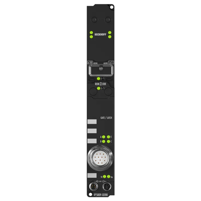 IP5009-B200 Fieldbus Box, 1-channel encoder interface, Lightbus, SSI, M23