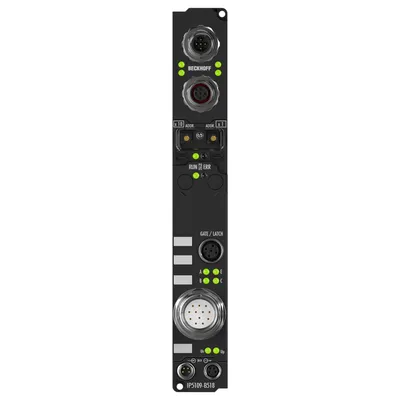 Fieldbus Box, 1-channel encoder interface, CANopen, incremental, 5 V DC (DIFF RS422, TTL), 1 MHz, M23, integrated T-connector