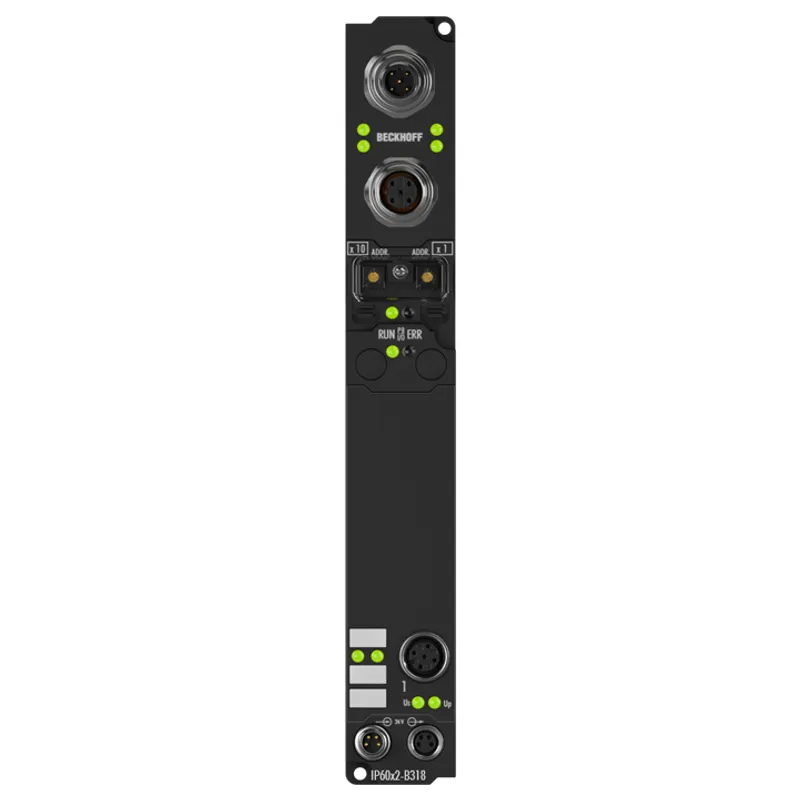 Fieldbus Box, 2-channel communication interface, PROFIBUS, serial, RS232, M12, integrated T-connector
