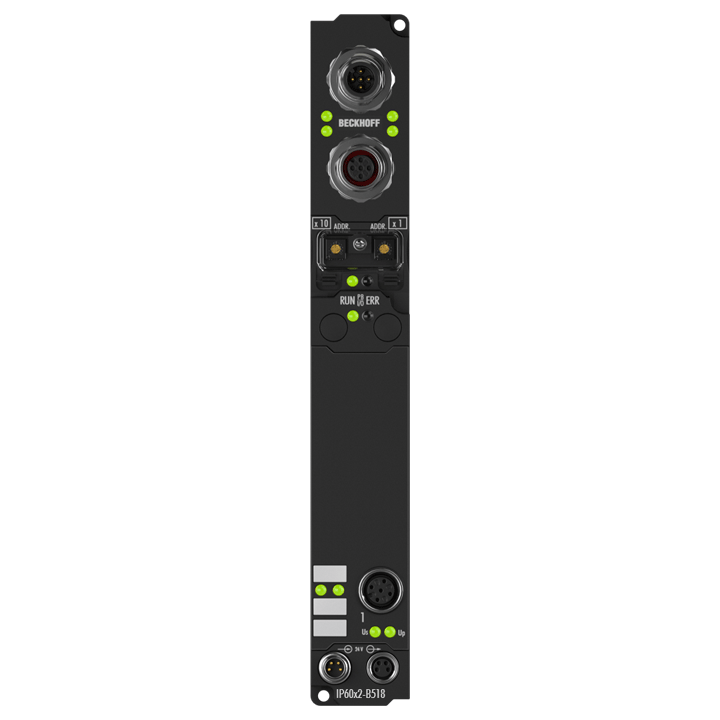 Fieldbus Box, 2-channel communication interface, CANopen, serial, RS232, M12, integrated T-connector