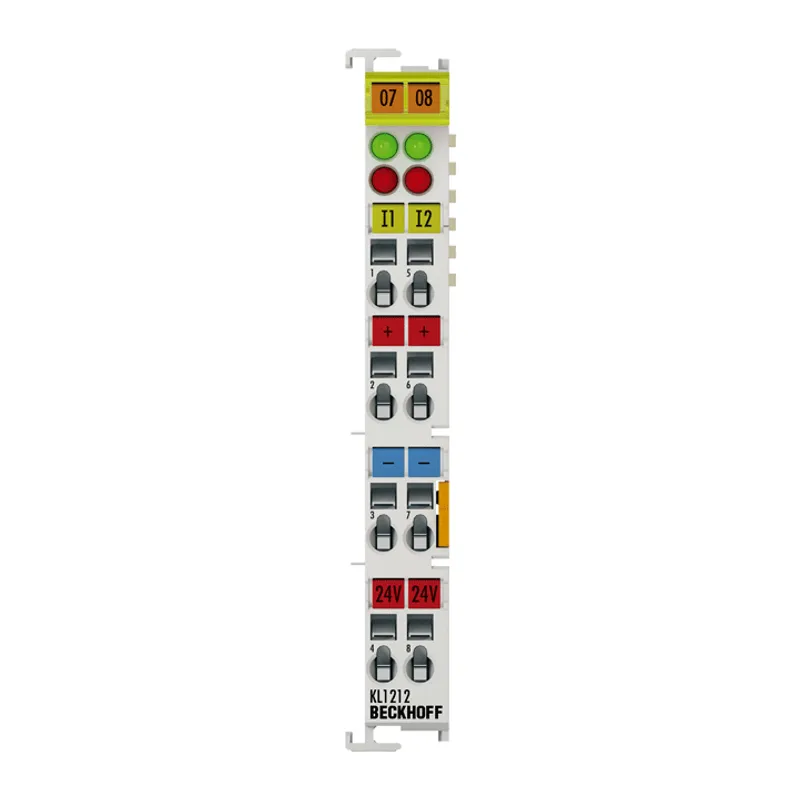 Bus Terminal, 2-channel digital input, 24 V DC, 3 ms, with diagnostics
