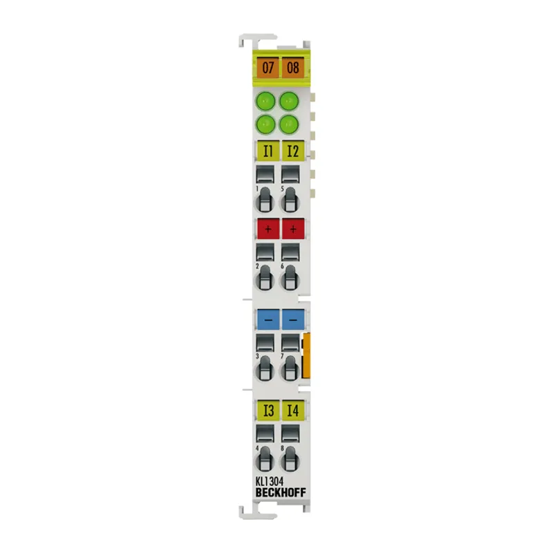 Bus Terminal, 4-channel digital input, 24 V DC, 3 ms, type 2