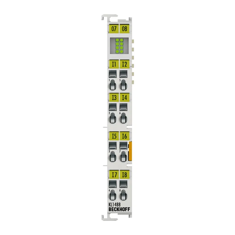 Bus Terminal, 8-channel digital input, 24 V DC, 3 ms, ground switching