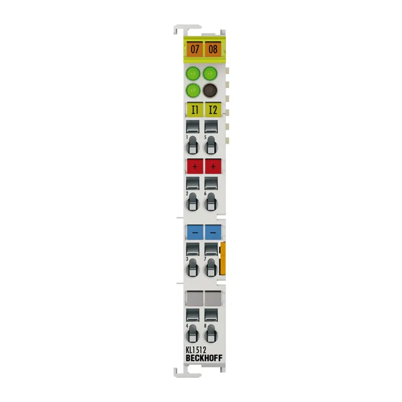 Bus Terminal, 2-channel digital input, counter, 24 V DC, 1 kHz