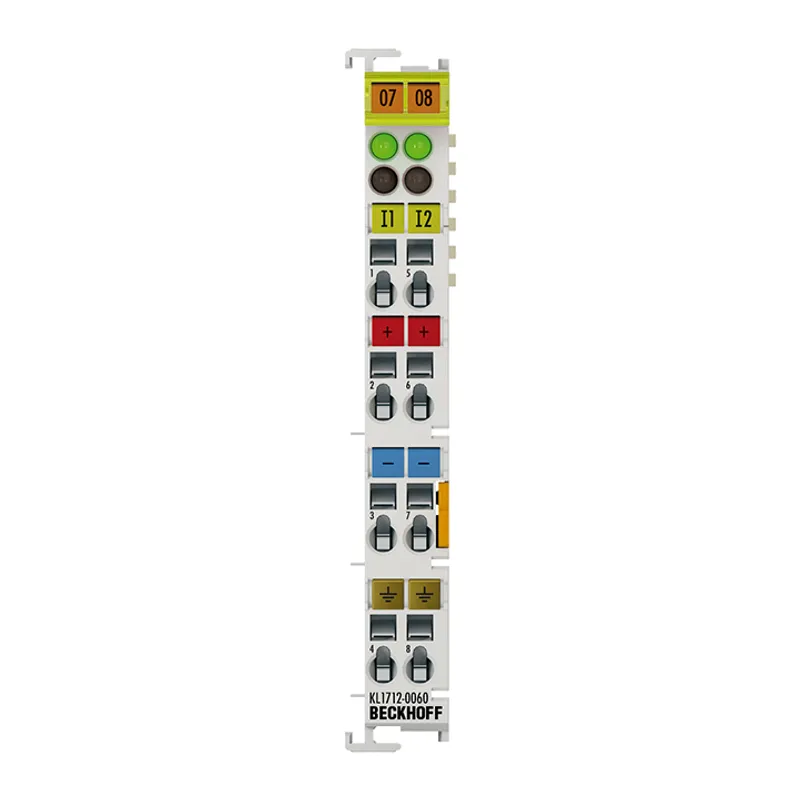 Bus Terminal, 2-channel digital input, 60 V DC, 10 ms