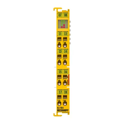 Bus Terminal, 4-channel digital input, 24 V DC, TwinSAFE