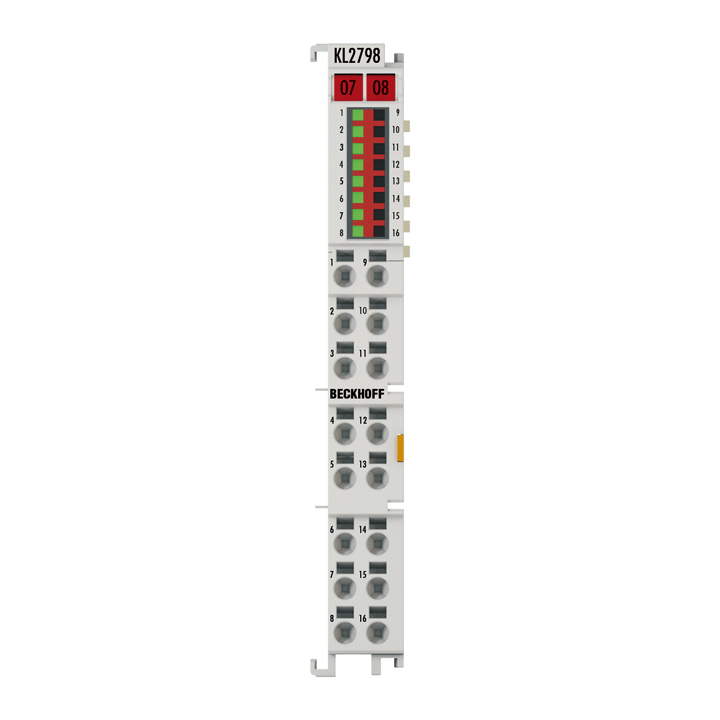 Bus Terminal, 8-channel solid state relay output, 30 V AC, 48 V DC, 2 A, potential-free