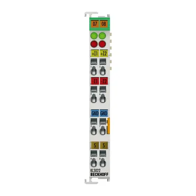 Bus Terminal, 2-channel analog input, current, 4…20 mA, 12 bit, differential