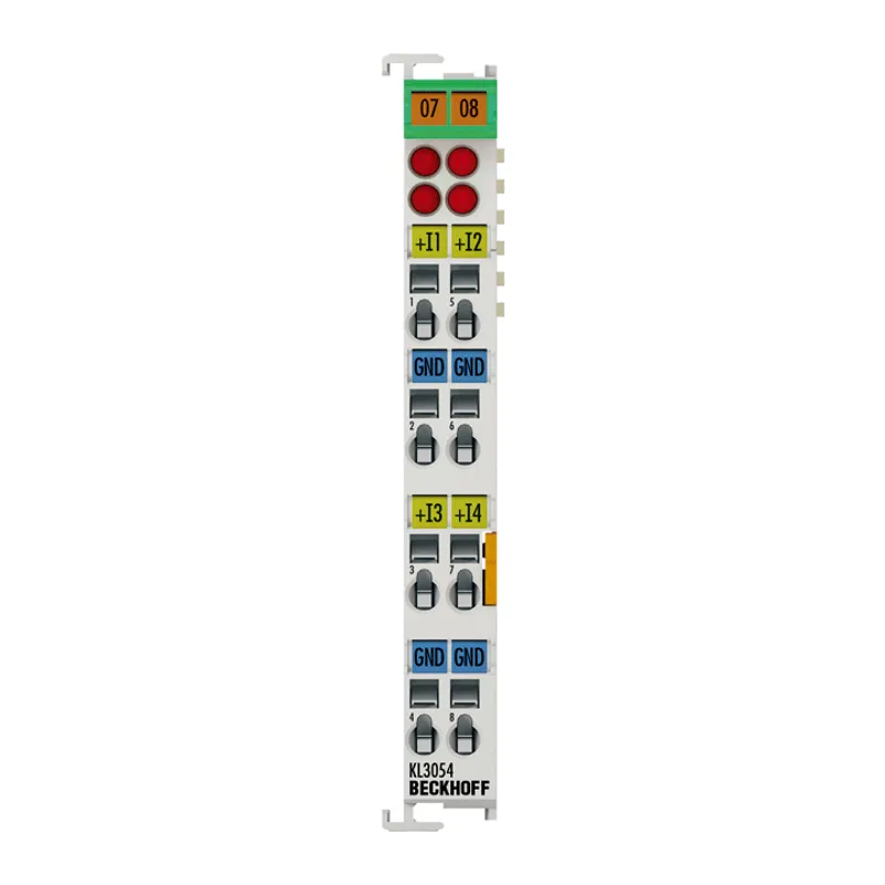 Bus Terminal, 4-channel analog input, current, 4…20 mA, 12 bit, single-ended