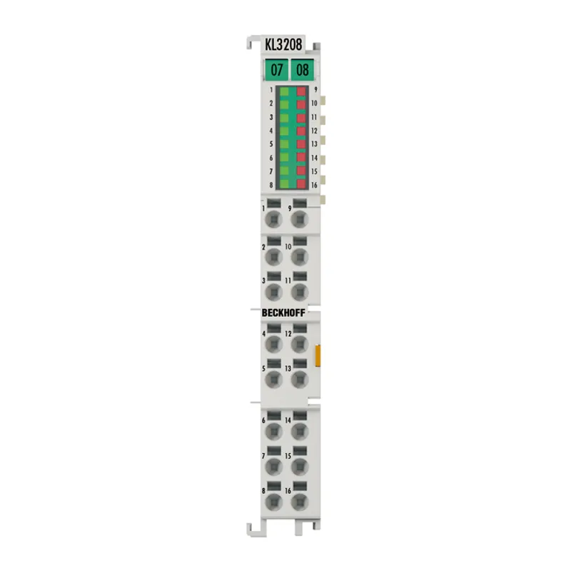 Bus Terminal, 8-channel analog input, temperature, RTD (Pt1000, NTC), 16 bit