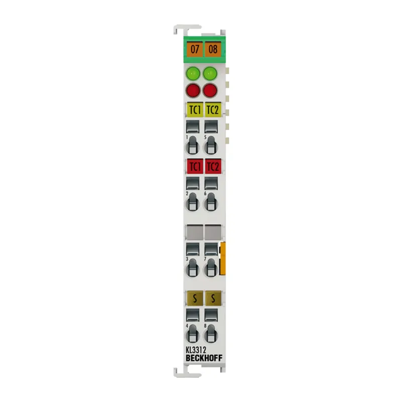 Bus Terminal, 2-channel analog input, temperature, thermocouple, 16 bit