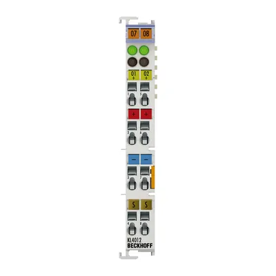 Bus Terminal, 2-channel analog output, current, 0…20 mA, 12 bit, single-ended