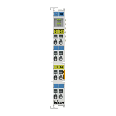Bus Terminal, 4-channel analog output, voltage, 0…10 V, 12 bit, single-ended